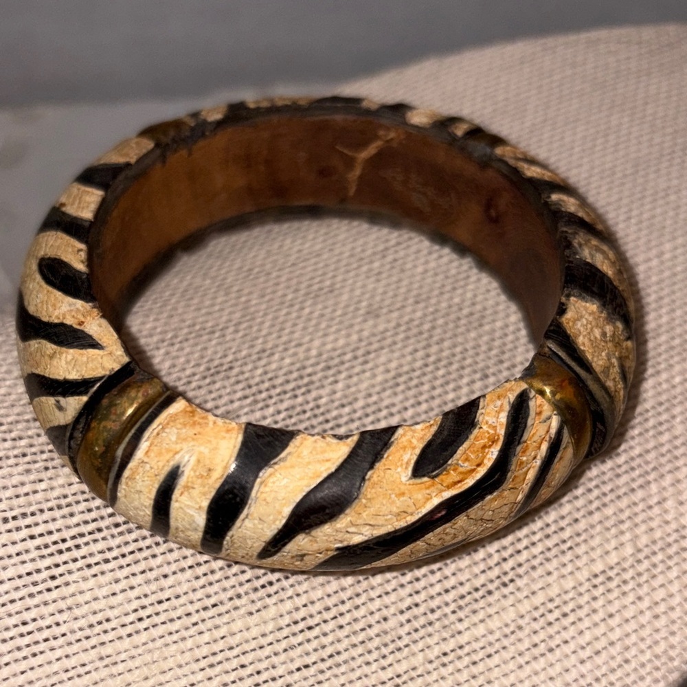 Wild Stripes Bangle Bracelet
